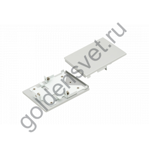 Заглушки для профиля L5570, серебро, 2шт/комплект