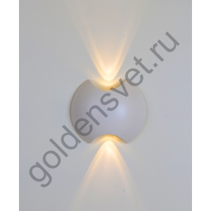 LED светильник настенный LWA0121A-WH-WW Белый 2*3Вт 3000