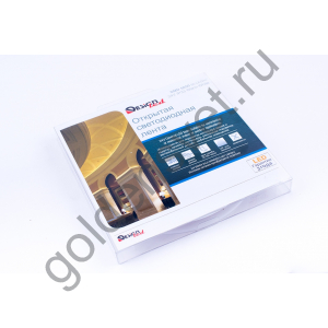 Лента светодиодная LUX, 5050, 60 LED/м, 14,4 Вт/м, 24В, IP33, Теплый белый (2700K)