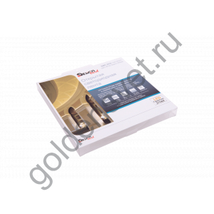 Лента светодиодная LUX, 2835, 168 LED/м, 17 Вт/м, 24В, IP33, Теплый белый (2700K)