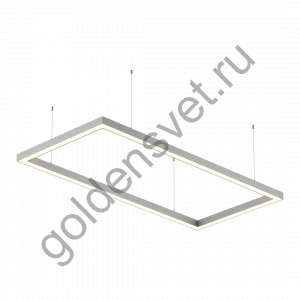 Комплектация O-type1-5050-NW: Профиль LS 5050, Лента 4x DSG 2835 NW 280L-V24-IP33, 700LED, 26W/m, LUX, подвесы. Без блока питания