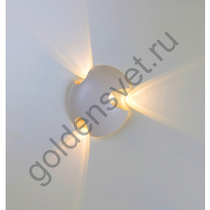 LED светильник настенный LWA0121C-WH-WW Белый 3*3Вт 3000