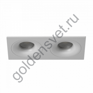 Рамка белая двойная DL-PJ-103-W