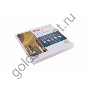 Лента светодиодная LUX, 5730, 120 LED/м, 26,8 Вт/м, 24В, IP33, Холодный белый (6000K)