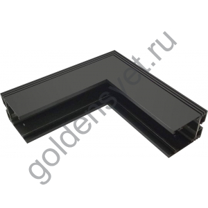 Угловой коннектор настенно-потолочный для серии SY  Черный SY-601902-CN-BL