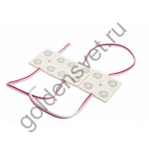 Sanan 2835 SMD led*4 4 LED 2835 46*36*7 1.44W DC12V 160° 132-140 LM