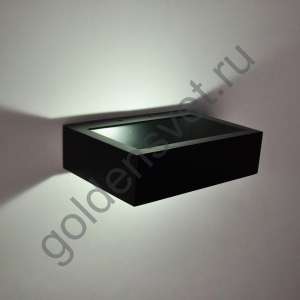 Бра декоративное frame Черный 10Вт 3000 20 GW-8110-10-BL-WW