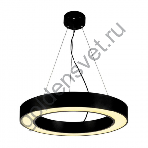 Светильник светодиодный подвесной DWR-1003D5.6 , Черный, 36Вт, Теплый белый (3000К)