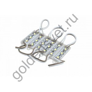 SMD2835, 3 LED, 9000-12000K, IP65 0.48W DC12V 120° 66-72 LM