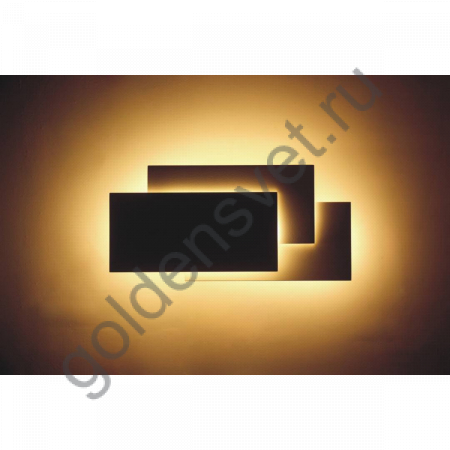 Настенный светильник  Черный 12Вт 3000 20 GW-6809-12-BL-WW