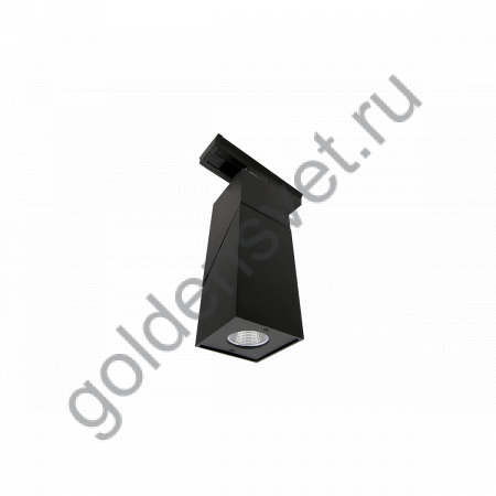 Трековый  LED светильник  квадратный черный 3000К LDT-SQBL-10W-WW (LD-3023)