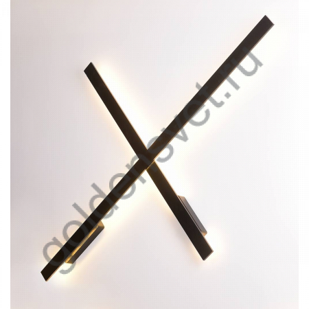LED светильник настенный LWA0168S-BL-WW Черный 20Вт 3000